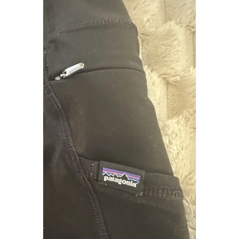Patagonia Women’s Black Leggings Crop Stretch Size S